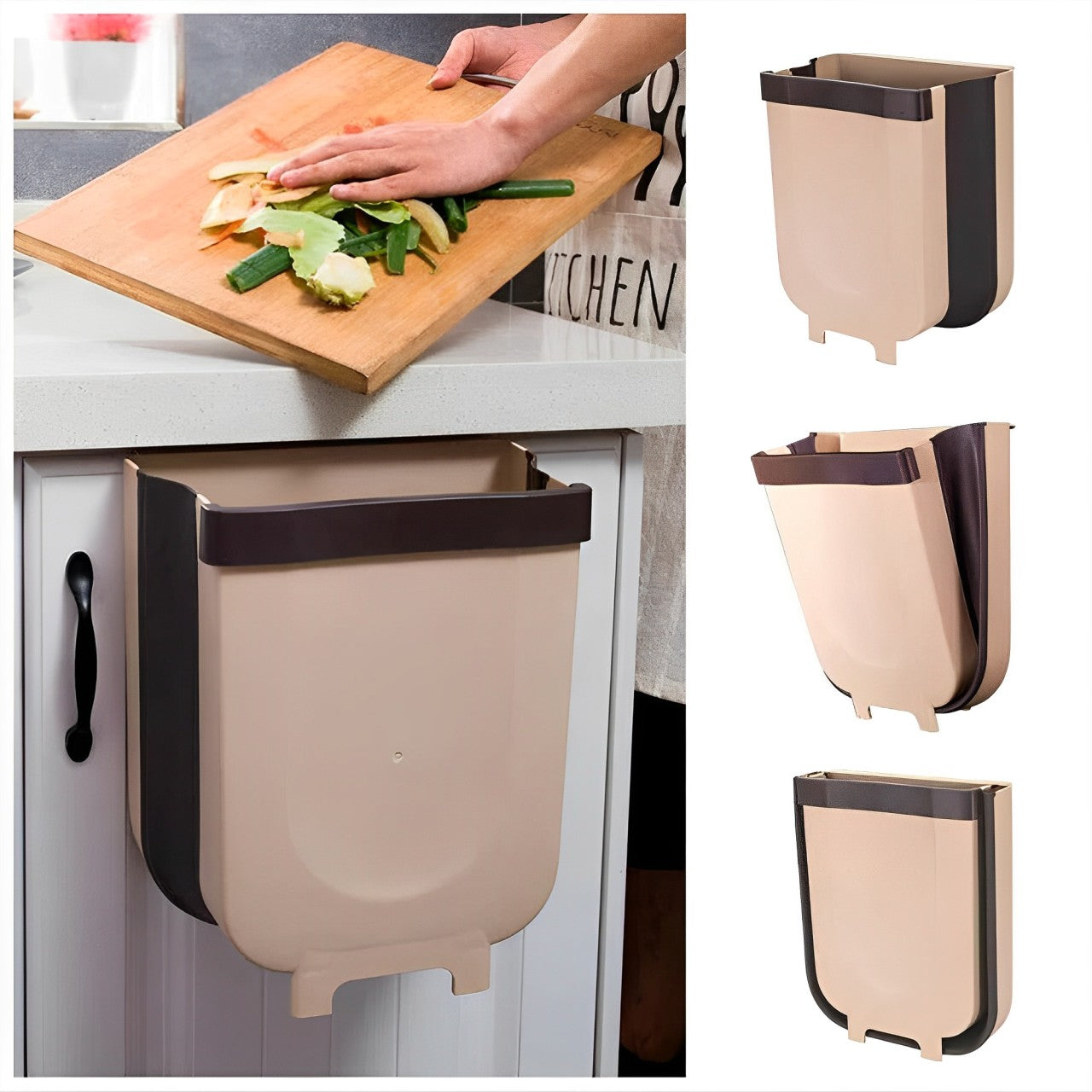 BASURERO PLEGABLE COCINA