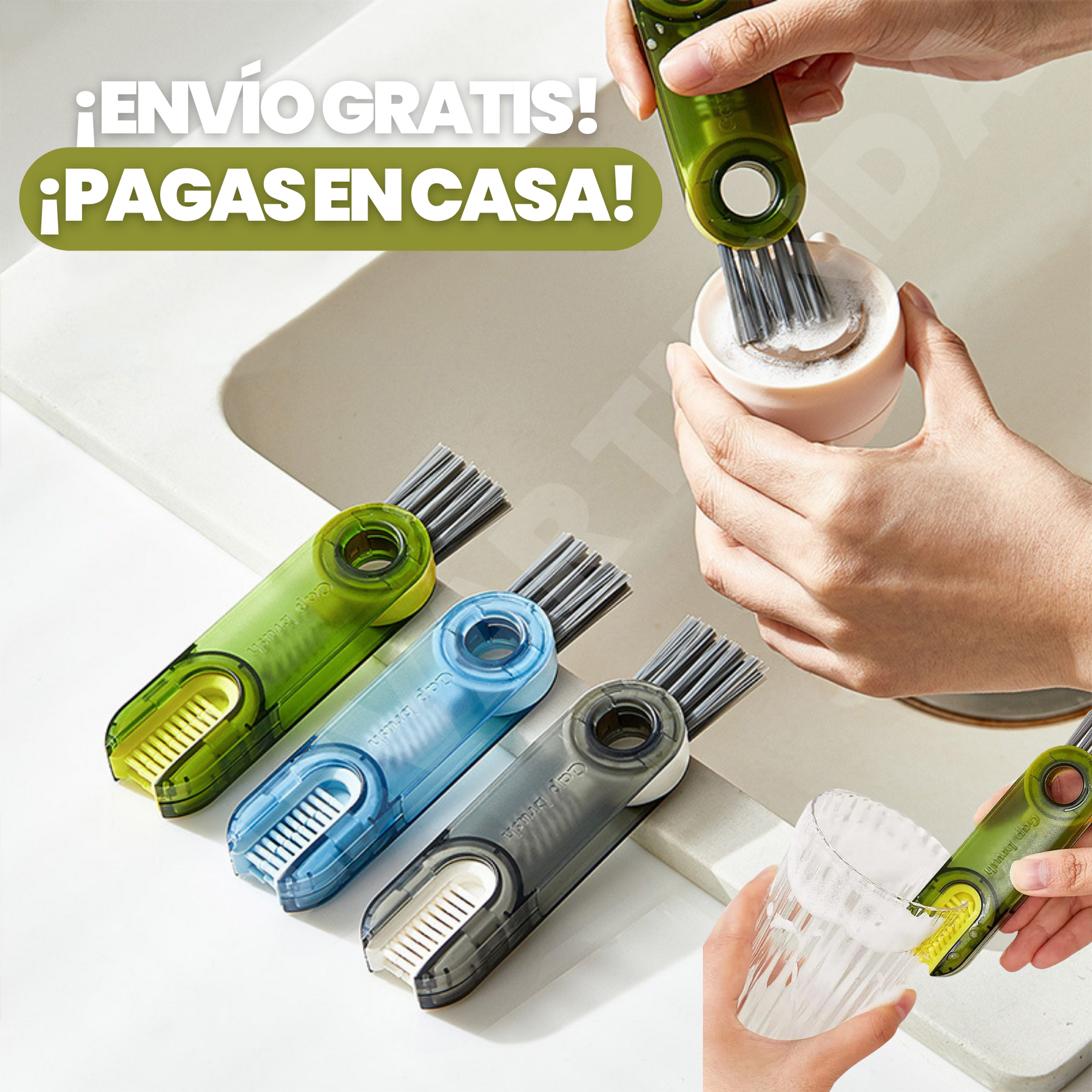 CEPILLO DE LIMPIEZA MULTIFUNCIONAL 2 EN 1