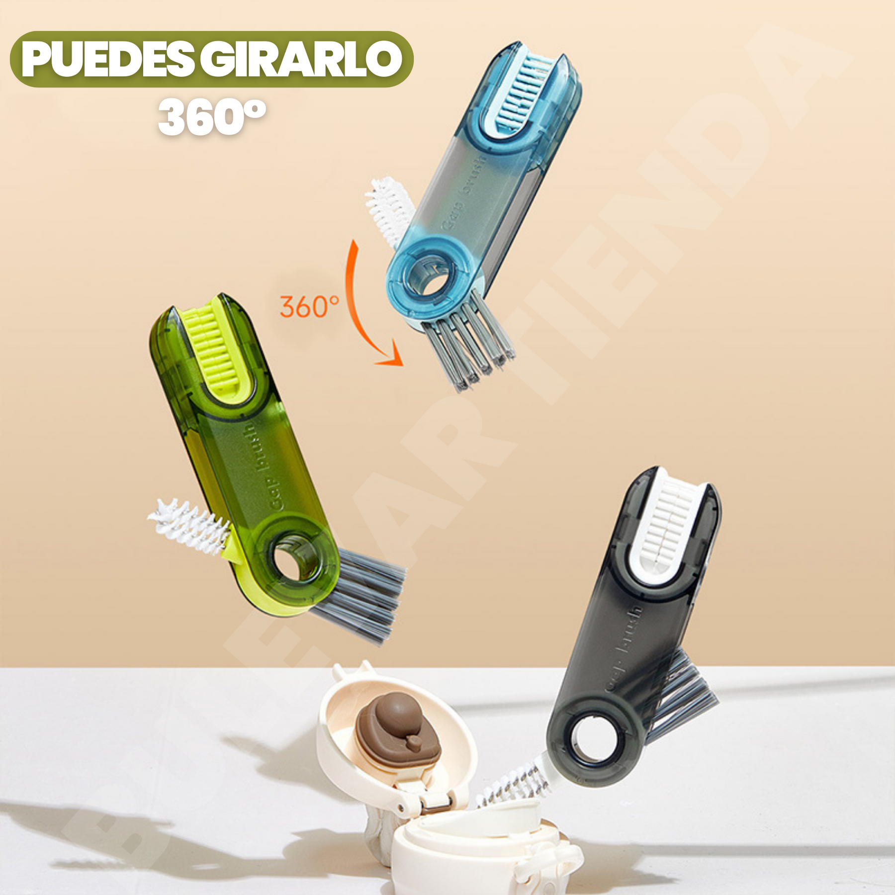 CEPILLO DE LIMPIEZA MULTIFUNCIONAL 2 EN 1