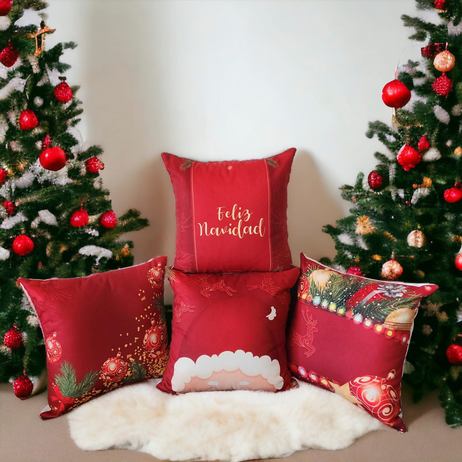 COJINES NAVIDEÑOS - OFERTA LIMITADA: 30% OFF + COMPRE 3, LEVE 4 🤩