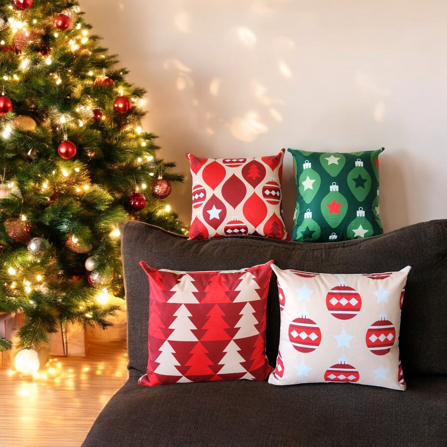 COJINES NAVIDEÑOS - OFERTA LIMITADA: 30% OFF + COMPRE 3, LEVE 4 🤩