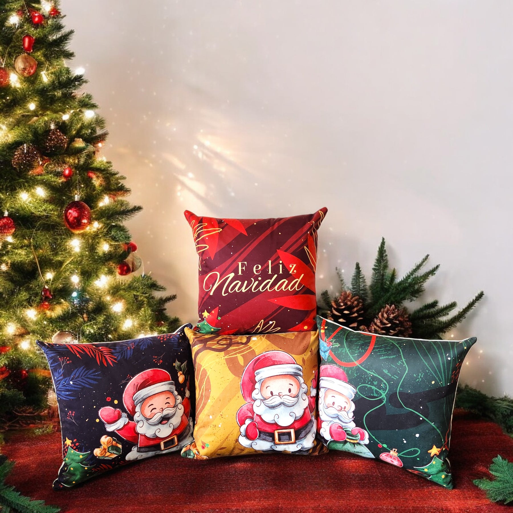 COJINES NAVIDEÑOS - OFERTA LIMITADA: 30% OFF + COMPRE 3, LEVE 4 🤩