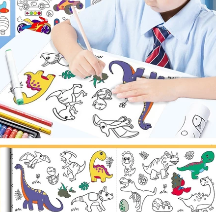 PINTAFUN™ - ROLLO DE PAPEL 3 METROS PARA COLOREAR