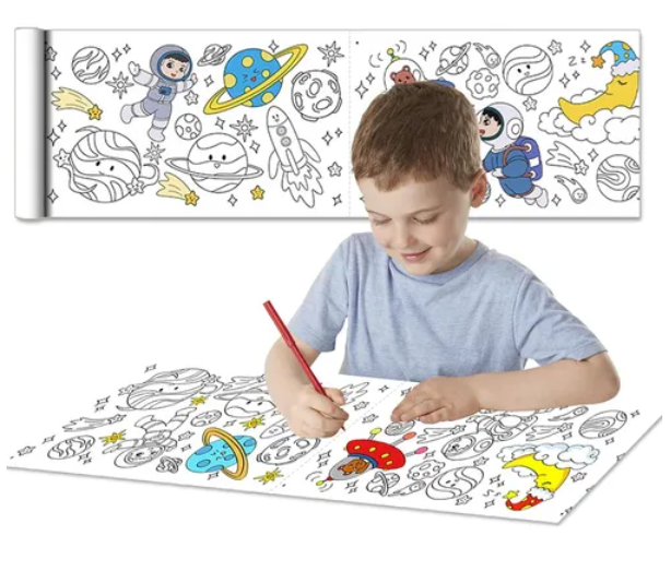PINTAFUN™ - ROLLO DE PAPEL 3 METROS PARA COLOREAR