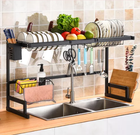 ESCURRIDOR Y ORGANIZADOR DE PLATOS - INOXIDABLE – ÚLTIMAS UNIDADES: 50% OFF + ENVÍO GRATIS + PAGO CONTRAENTREGA 🔥