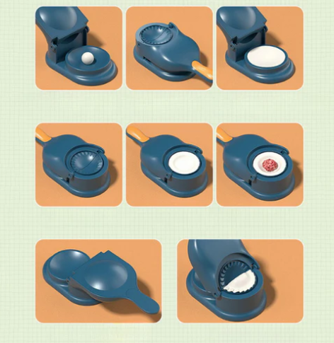 MOLDE PARA MINI EMPANADAS - 2 EN 1