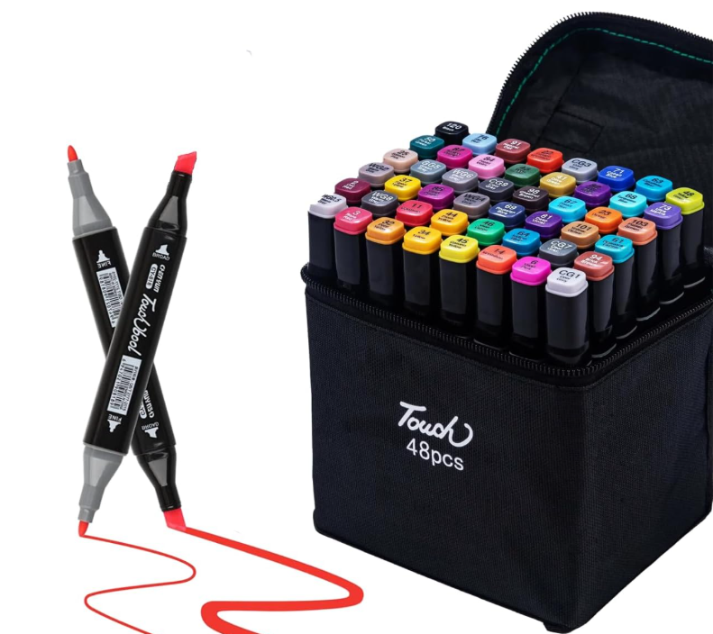 🌈SET MARCADORES TOUCH DOBLE PUNTA - 40%OFF + ENVÍO GRATIS