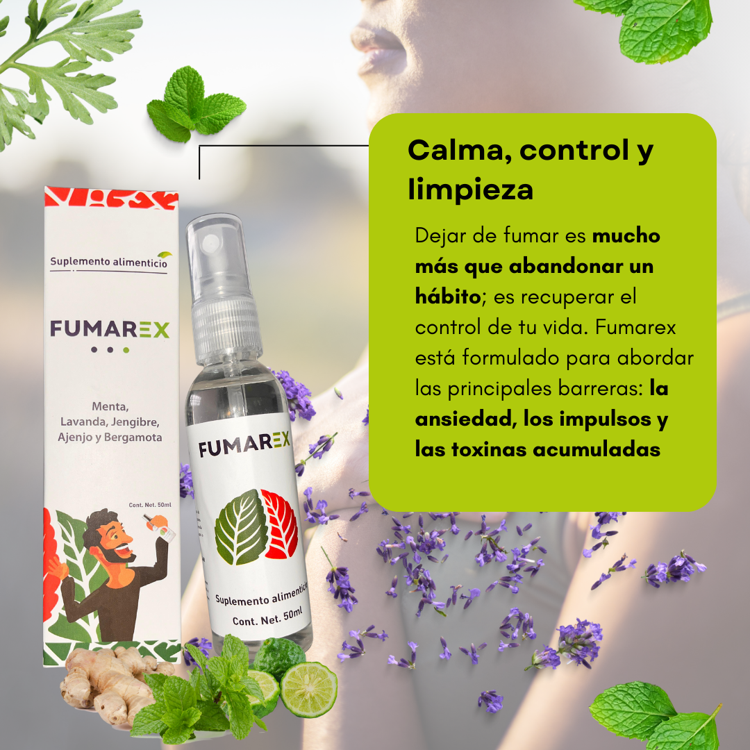 FUMAREX™ Solución Natural para Dejar de Fumar