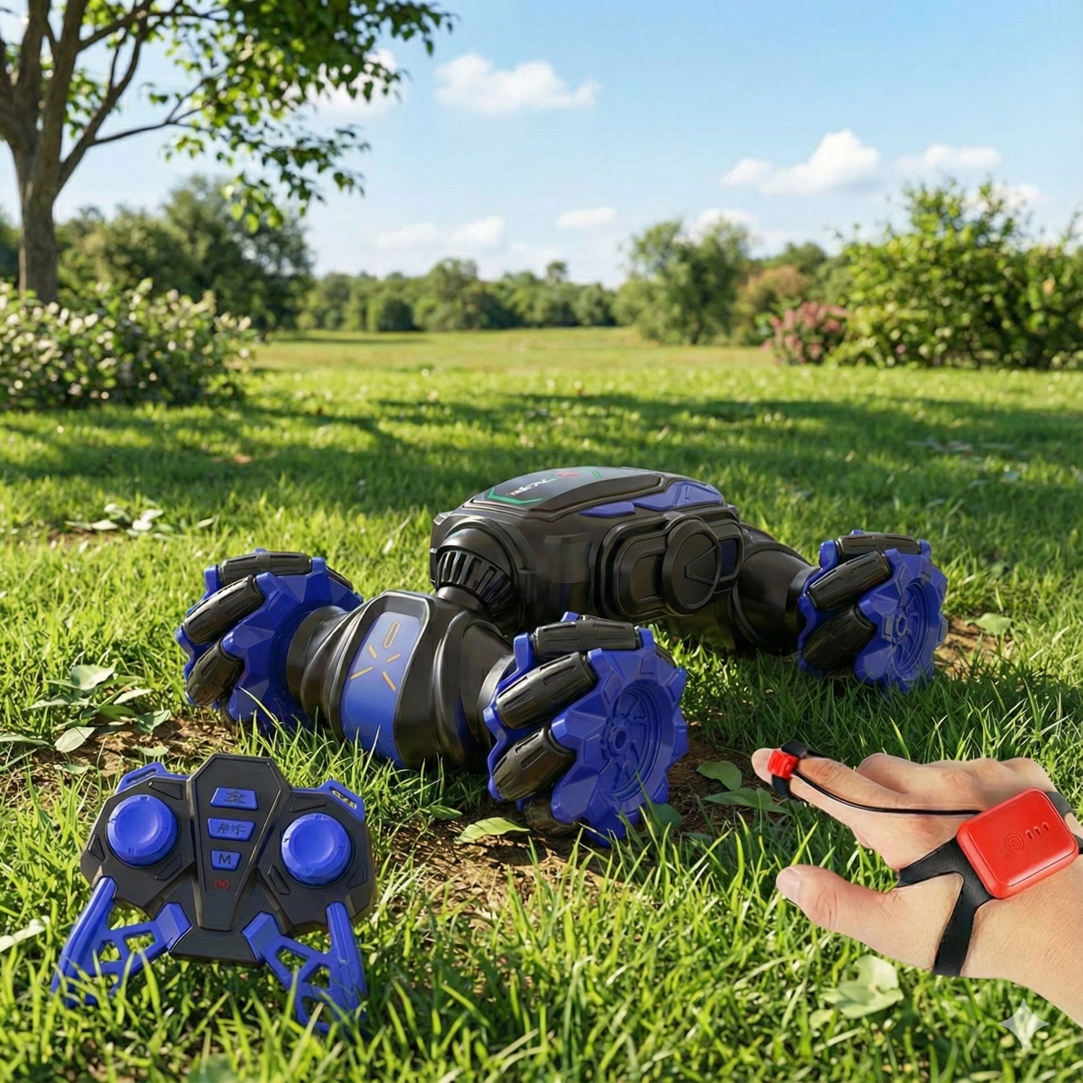 💥 CARRO ACROBÁTICO STUNT 4X4: CONTROL POR GESTOS DE MANO, LUCES Y GIROS 360° - 30%OFF + ENVÍO GRATIS 🔥💫