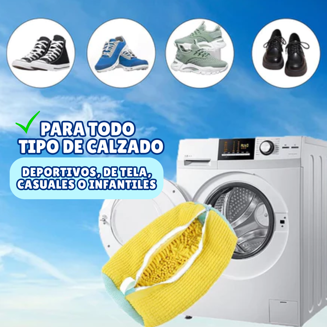 🧼 BOLSA MAXTURBO CLEAN - ZAPATOS LIMPIOS, SIN ESFUERZO - 30%OFF + ENVÍO GRATIS