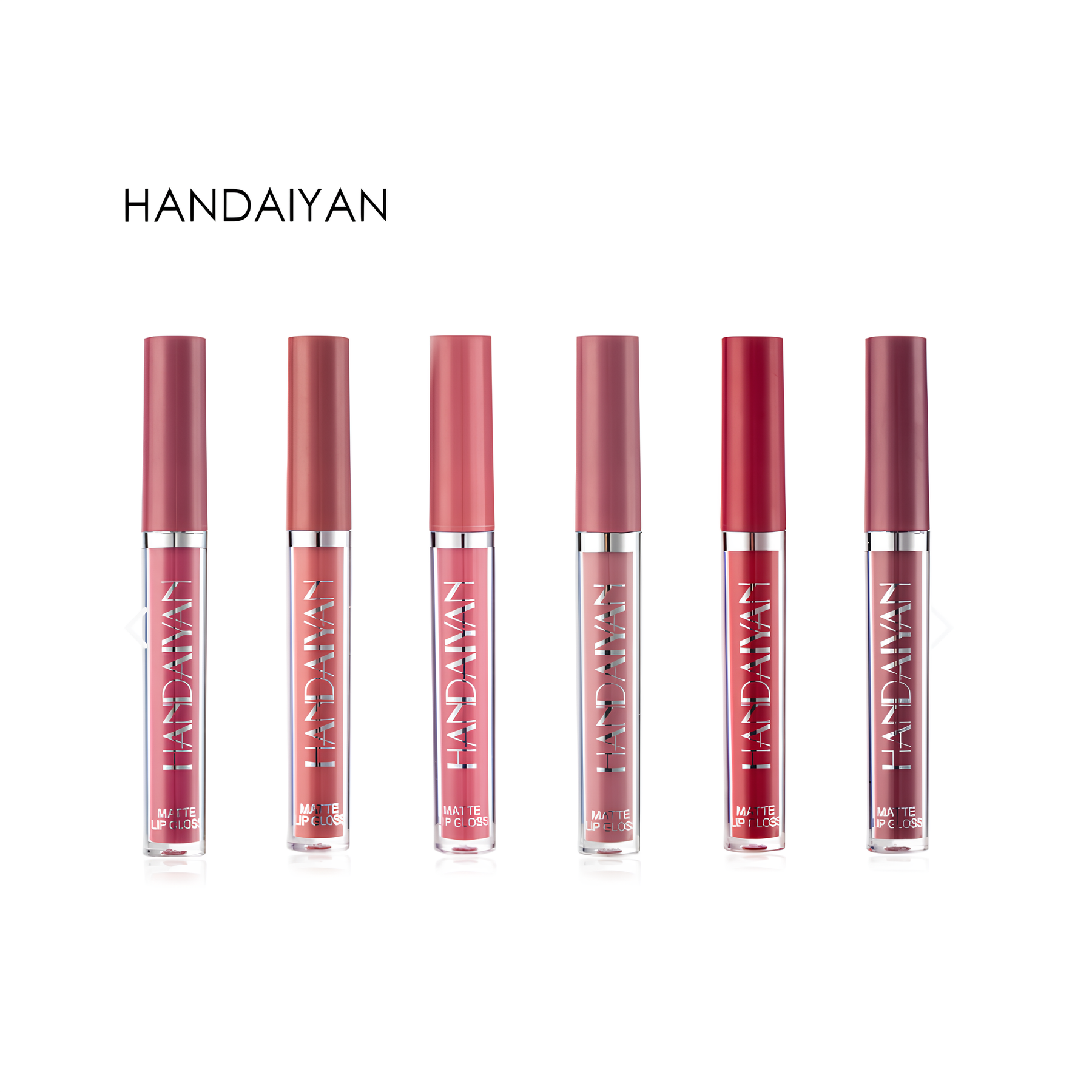 ⚜️ SET 6 LABIALES MATE LUJO HANDAIYAN: 30%OFF + ENVÍO GRATIS + 🎁 REGALO ESPECIAL