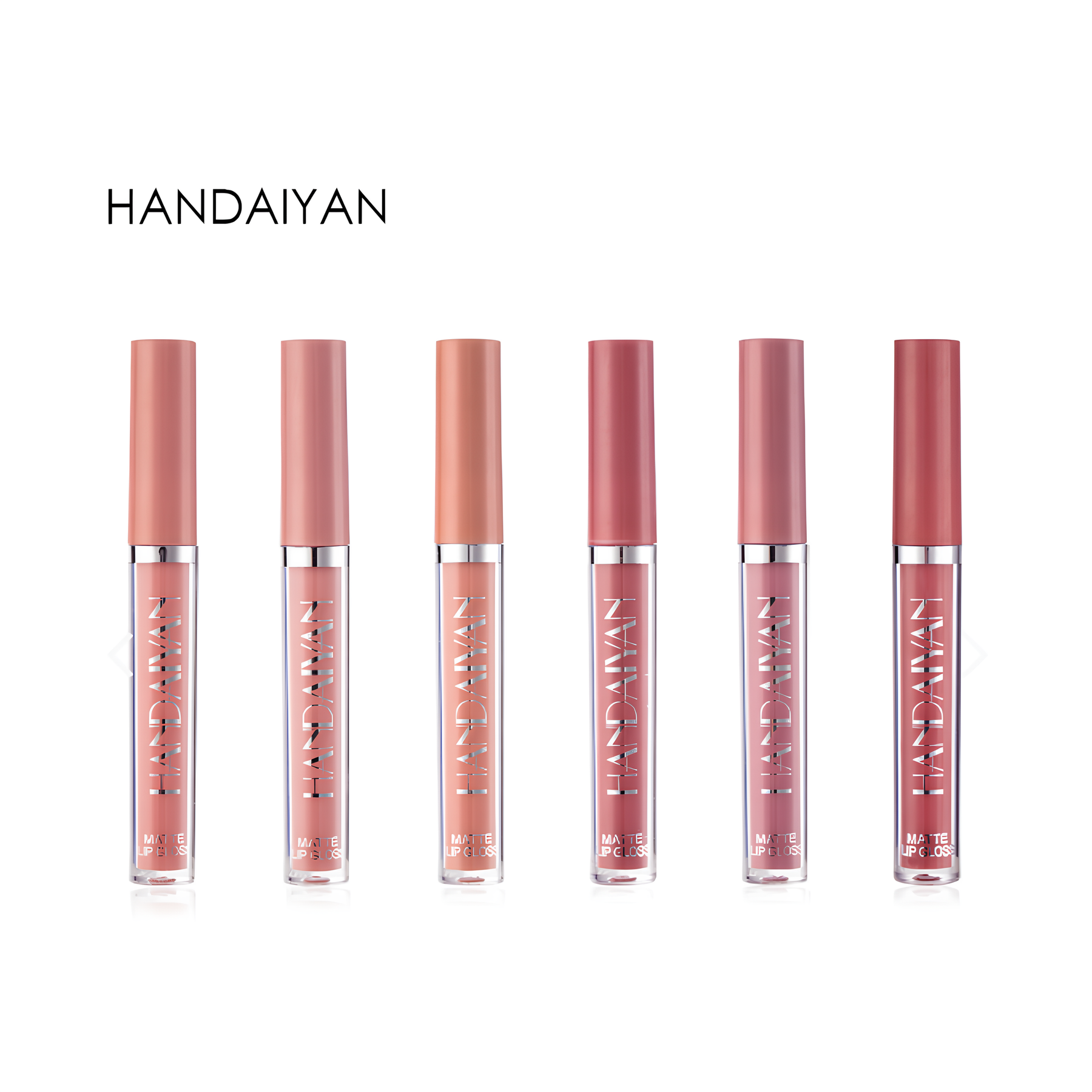 ⚜️ SET 6 LABIALES MATE LUJO HANDAIYAN: 30%OFF + ENVÍO GRATIS + 🎁 REGALO ESPECIAL