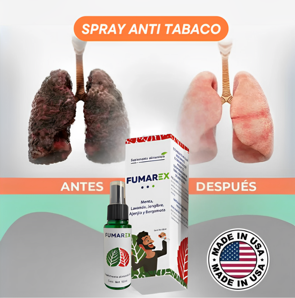 FUMAREX™ Solución Natural para Dejar de Fumar