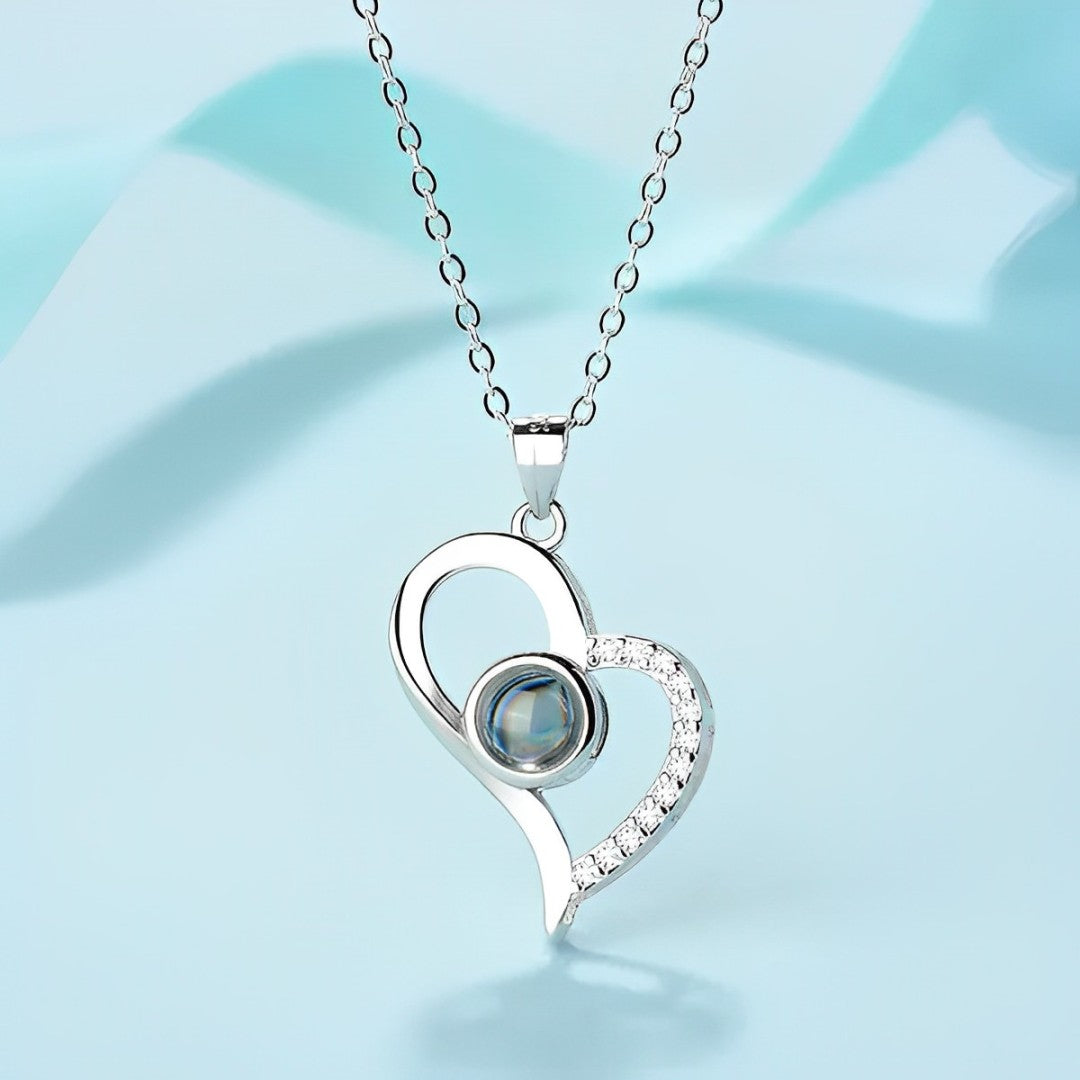 COLLAR CORAZÓN "100 IDIOMAS TE AMO" + ENVÍO GRATIS (ÚLTIMAS UNIDADES)