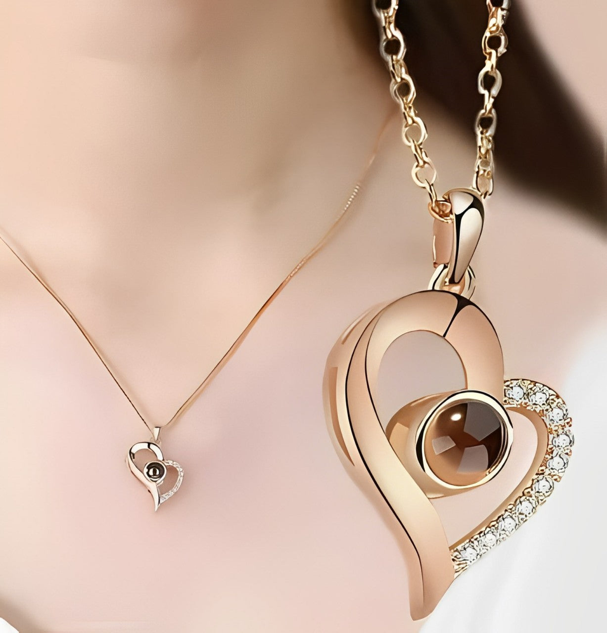 COLLAR CORAZÓN "100 IDIOMAS TE AMO" + ENVÍO GRATIS (ÚLTIMAS UNIDADES)
