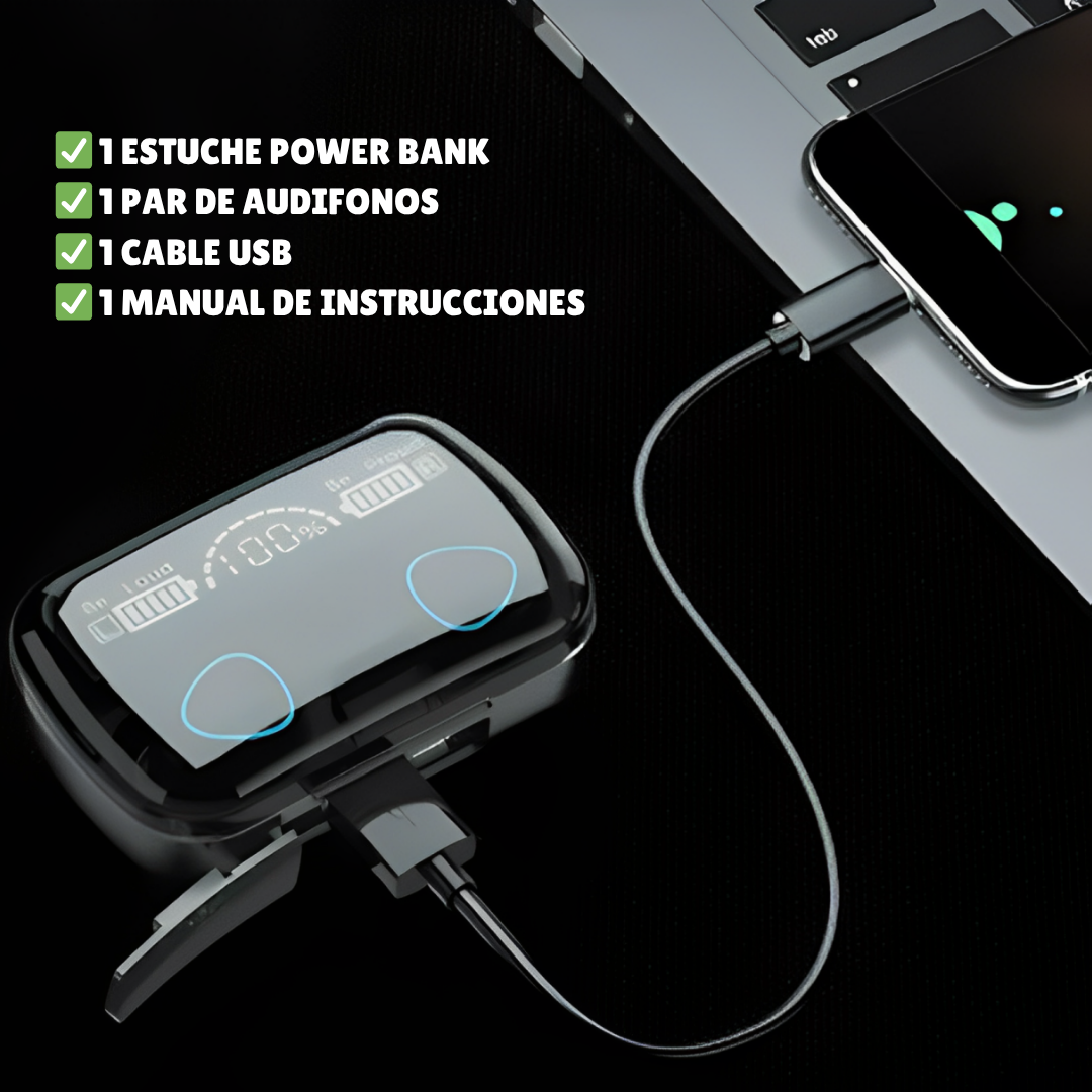 AUDIFONOS EARBUDS TWS M10 BLUETOOTH – ÚLTIMAS UNIDADES: 50% OFF + ENVÍO GRATIS + PAGO CONTRAENTREGA 🔥