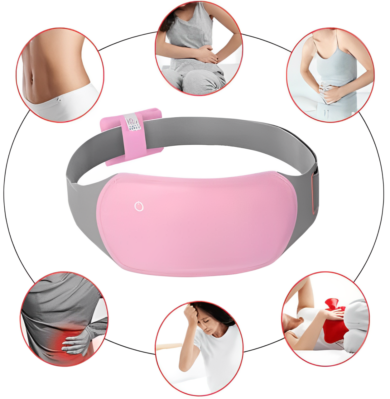CINTURÓN TÉRMICO PARA LOS DOLORES MENSTRUALES – ÚLTIMAS UNIDADES: 50% OFF + ENVÍO GRATIS + PAGO CONTRAENTREGA 🔥