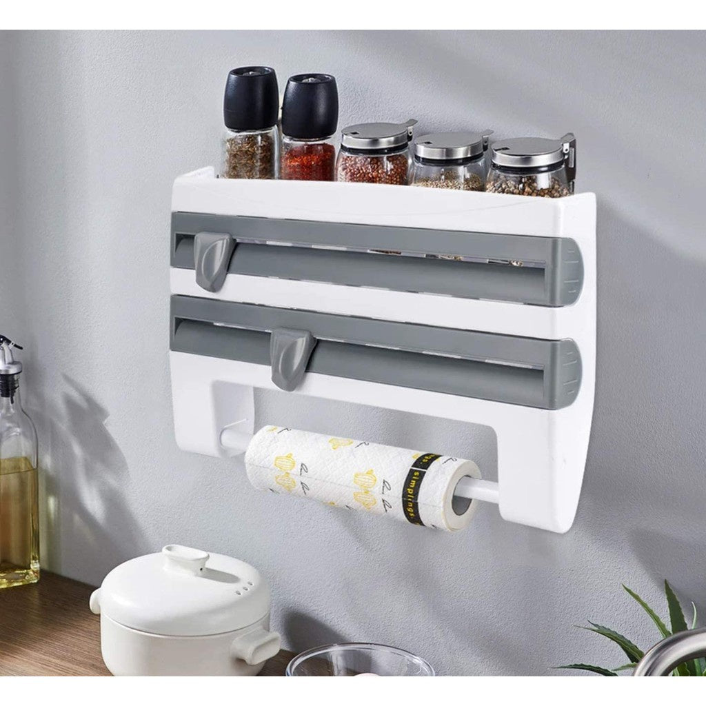 ORGANIZADOR DISPENSADOR DE COCINA 4 EN 1 + ENVÍO GRATIS (ÚLTIMAS UNIDADES)