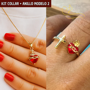 COLLAR SAGRADO CORAZÓN DE JESÚS - ENVÍO GRATIS