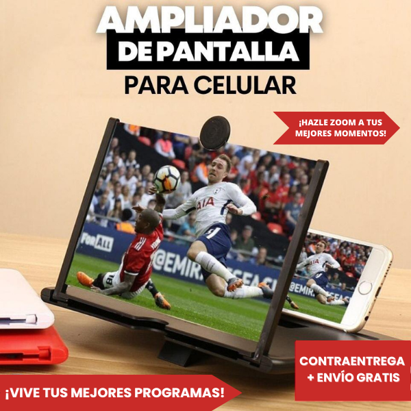 AMPLIADOR DE PANTALLA PARA CELULAR