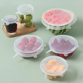 KIT 6 TAPAS ELÁSTICAS DE SILICONA - ÚLTIMAS UNIDADES