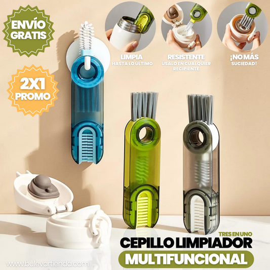 CEPILLO DE LIMPIEZA MULTIFUNCIONAL 2 EN 1