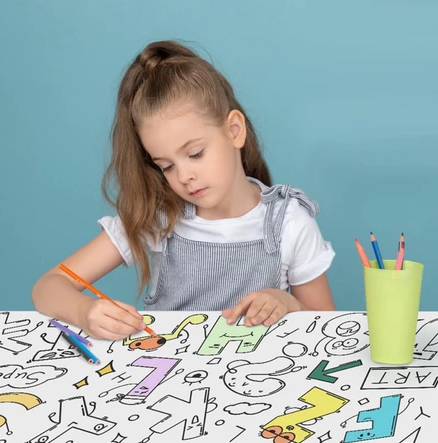 PINTAFUN™ - ROLLO DE PAPEL 3 METROS PARA COLOREAR