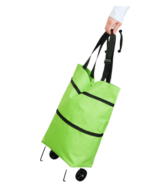 CARRITO DE COMPRAS PLEGABLE 2 EN 1 ROLLBAG - 30%OFF + ENVÍO GRATIS