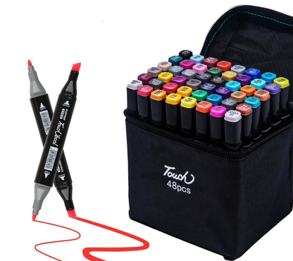 🌈SET MARCADORES TOUCH DOBLE PUNTA - 40%OFF + ENVÍO GRATIS