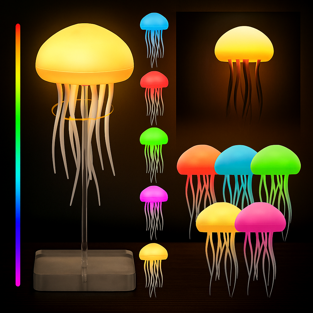 🌈 LÁMPARA MEDUSA MULTICOLOR™- 30%OFF + ENVÍO GRATIS