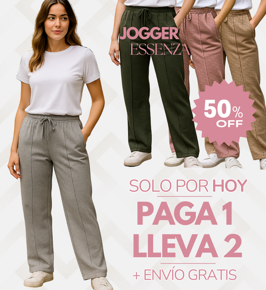 ⚡ COMPRA 1 Y LLEVA 2: KIT JOGGER ESSENZA + ENVÍO GRATIS ⚜️