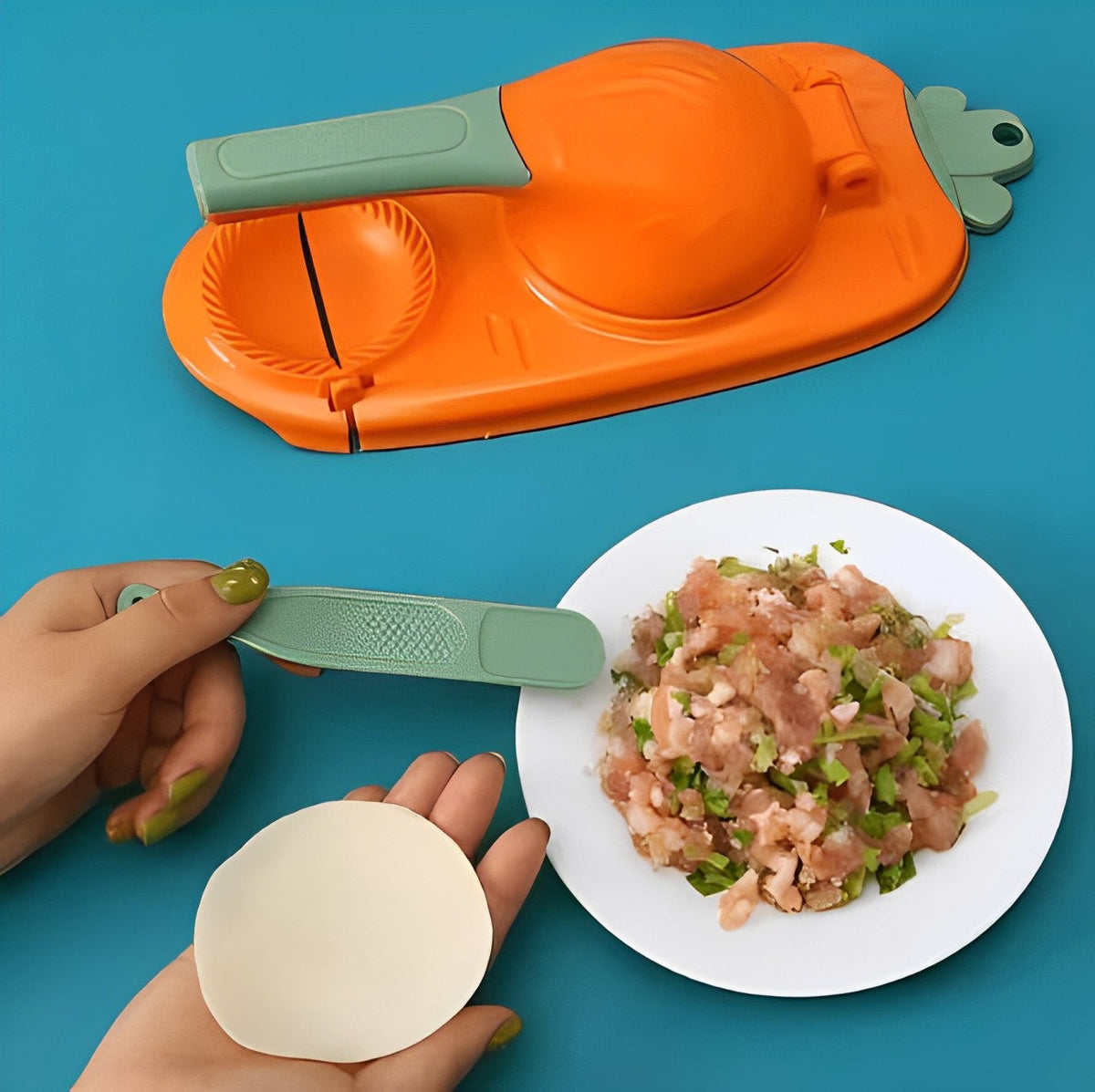 MOLDE PARA MINI EMPANADAS - 2 EN 1 - (ÚLTIMAS UNIDADES)