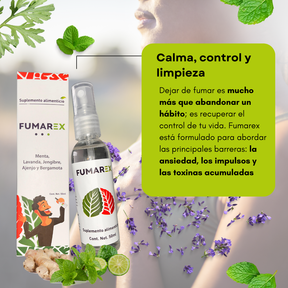 FUMAREX™ Solución Natural para Dejar de Fumar
