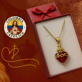 COLLAR SAGRADO CORAZÓN DE JESÚS - ENVÍO GRATIS