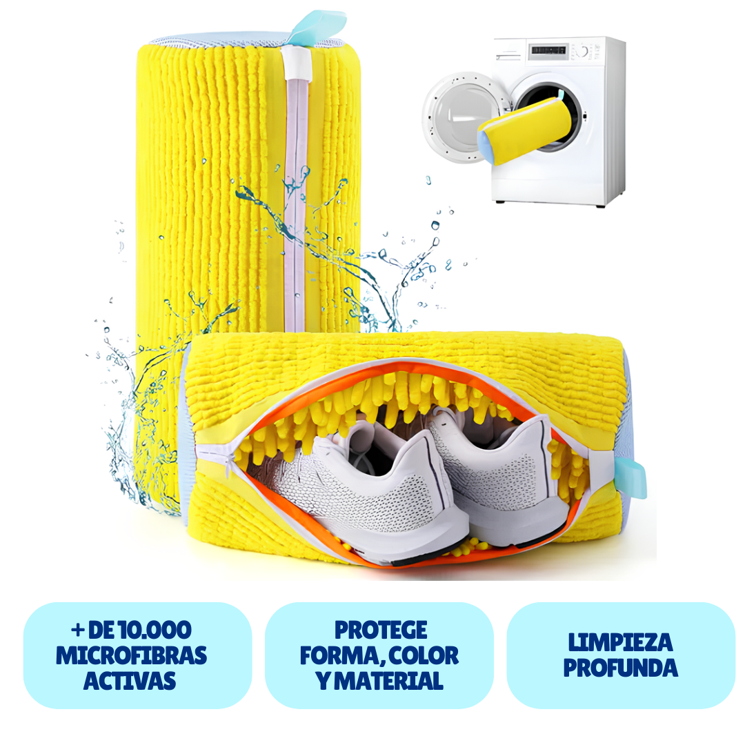 🧼 BOLSA MAXTURBO CLEAN  -  PARA ZAPATOS, PELUCHES, ROPAS DELICADAS - 30%OFF + ENVÍO GRATIS