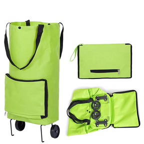 CARRITO DE COMPRAS PLEGABLE 2 EN 1 ROLLBAG - 30%OFF + ENVÍO GRATIS