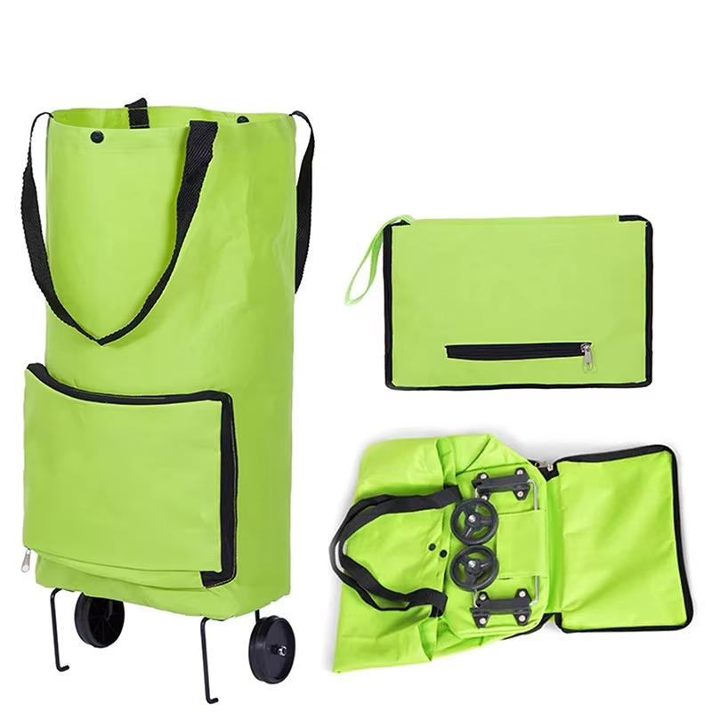 CARRITO DE COMPRAS PLEGABLE 2 EN 1 ROLLBAG - 30%OFF + ENVÍO GRATIS