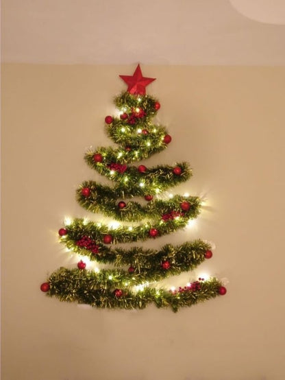 COMBO COMPLETO ÁRBOL NAVIDEÑO DE PARED - OFERTA LIMITADA: 30% OFF - TENDENCIA 2025 🤩