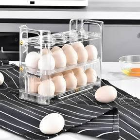 ORGANIZADOR DE HUEVOS DE 30 COMPARTIMENTOS: ¡A REVOLUCIÓN EN SU COCINA! 💙🧡 (ÚLTIMAS UNIDADES)  – ENVÍO GRATIS + PAGO CONTRAENTREGA 🔥