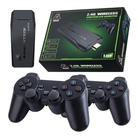 GAME STICK PRO 4K RETRO +10.000 JUEGOS - OFERTA LIMITADA: 50%OFF + 1 MANDO DE REGALO 🤩