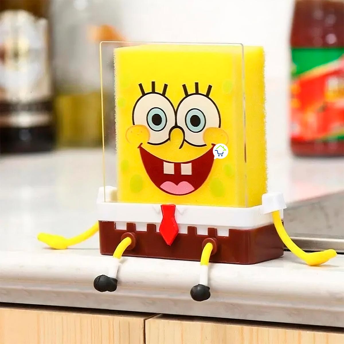 SOPORTE PARA ESPONJAS BOB ESPONJA